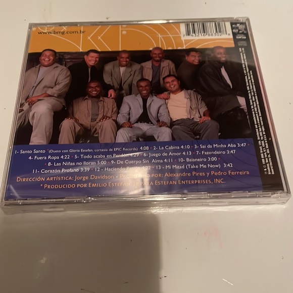 Juegos de amor by So Pra Contrariar with Gloria Estefan Audio CD - Picture 2 of 5